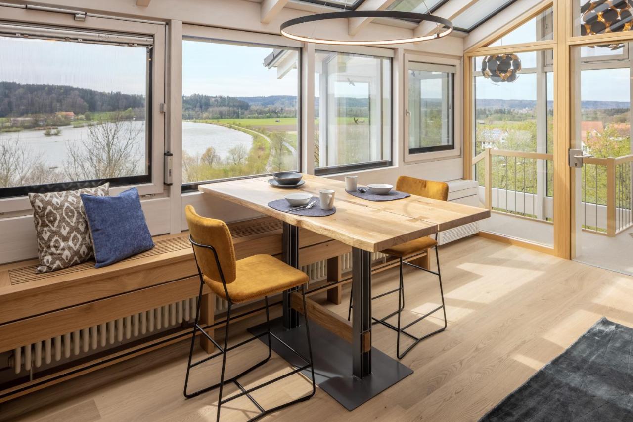 Stille X Weite - Hochwertige Wohnung Mit See-Panorama Kronburg Zewnętrze zdjęcie
